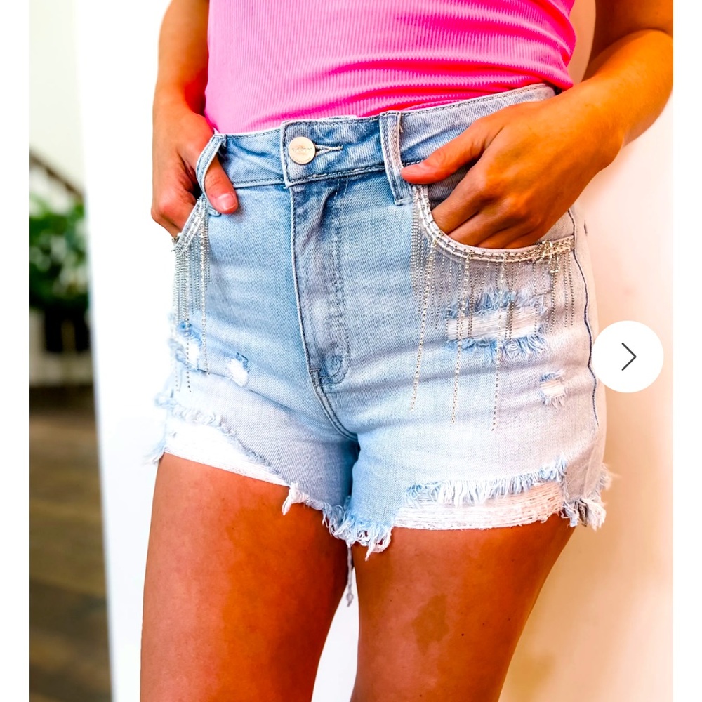Risen Jeans Bling Shorts